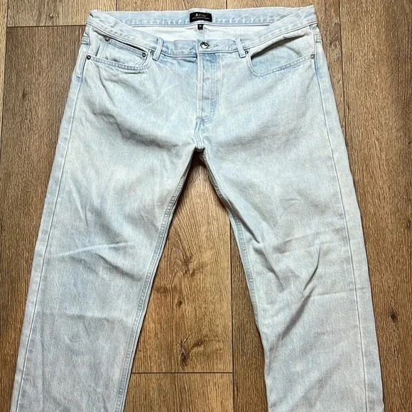 A.P.C. Petit New Standard Light Wash Straight Jeans Size 36 - Picture 4 of 9